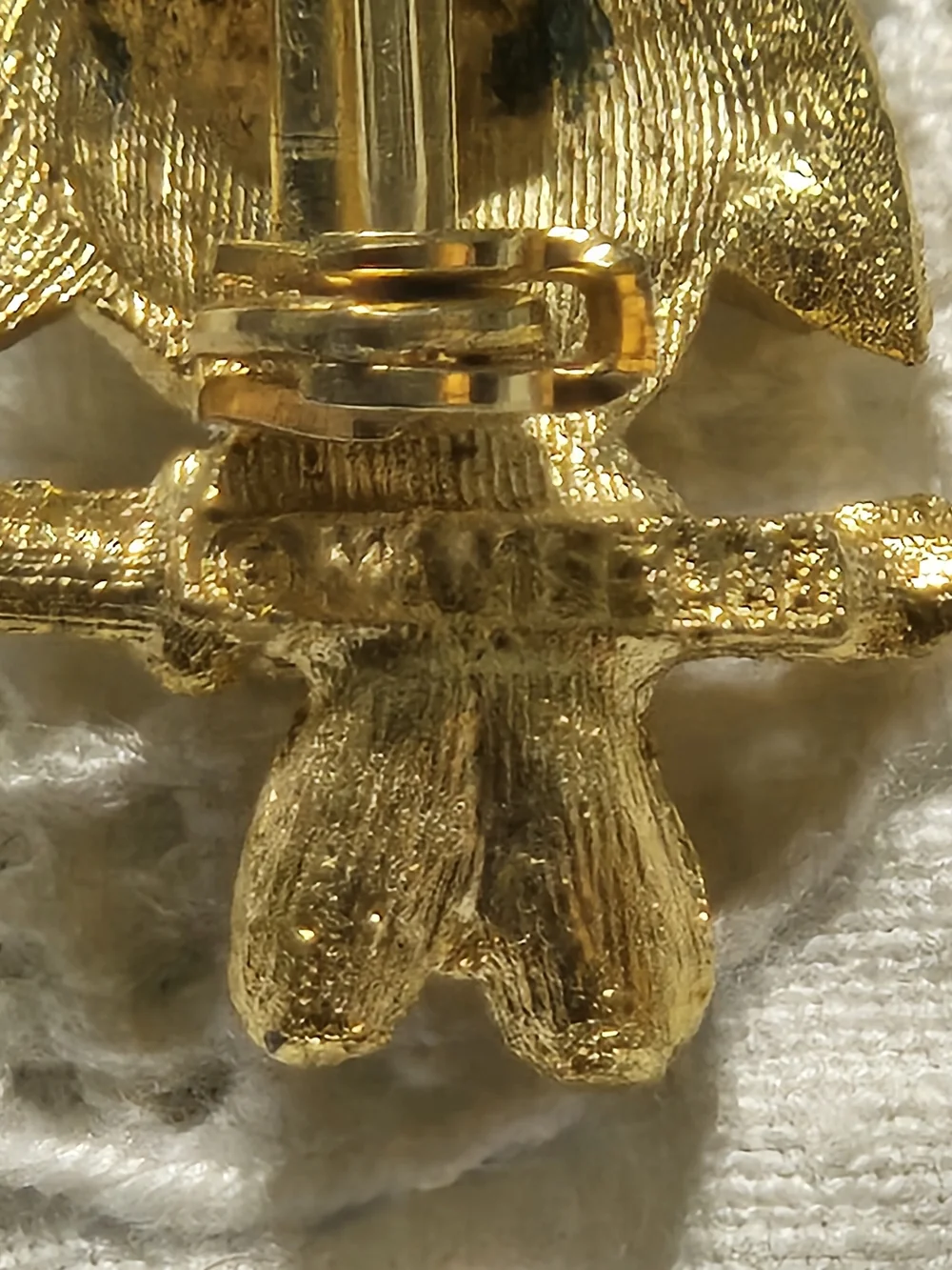 Mamselle Owl Brooch Costume Jewelry
